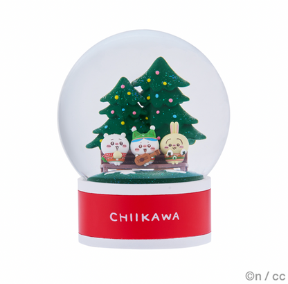 (現貨)Chiikawa 聖誕夢幻雪景水晶球