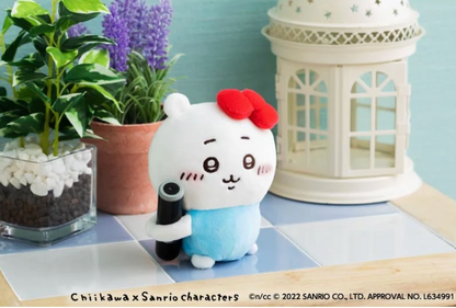 上海/杭州再販限定 Chiikawa x Sanrio Hello Kitty 側抱公仔