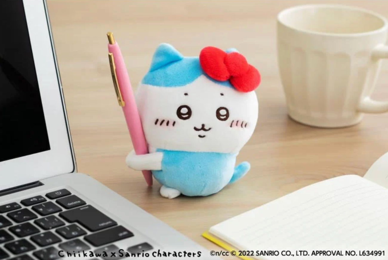 上海/杭州再販限定 Chiikawa x Sanrio Hello Kitty 側抱公仔