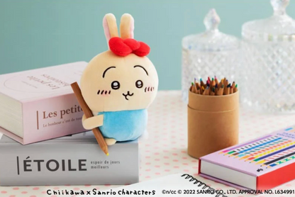 上海/杭州再販限定 Chiikawa x Sanrio Hello Kitty 側抱公仔