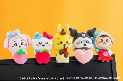 上海/杭州再販限定 Chiikawa x Sanrio 電腦屏幕掛公仔