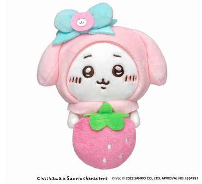 上海/杭州再販限定 Chiikawa x Sanrio 電腦屏幕掛公仔