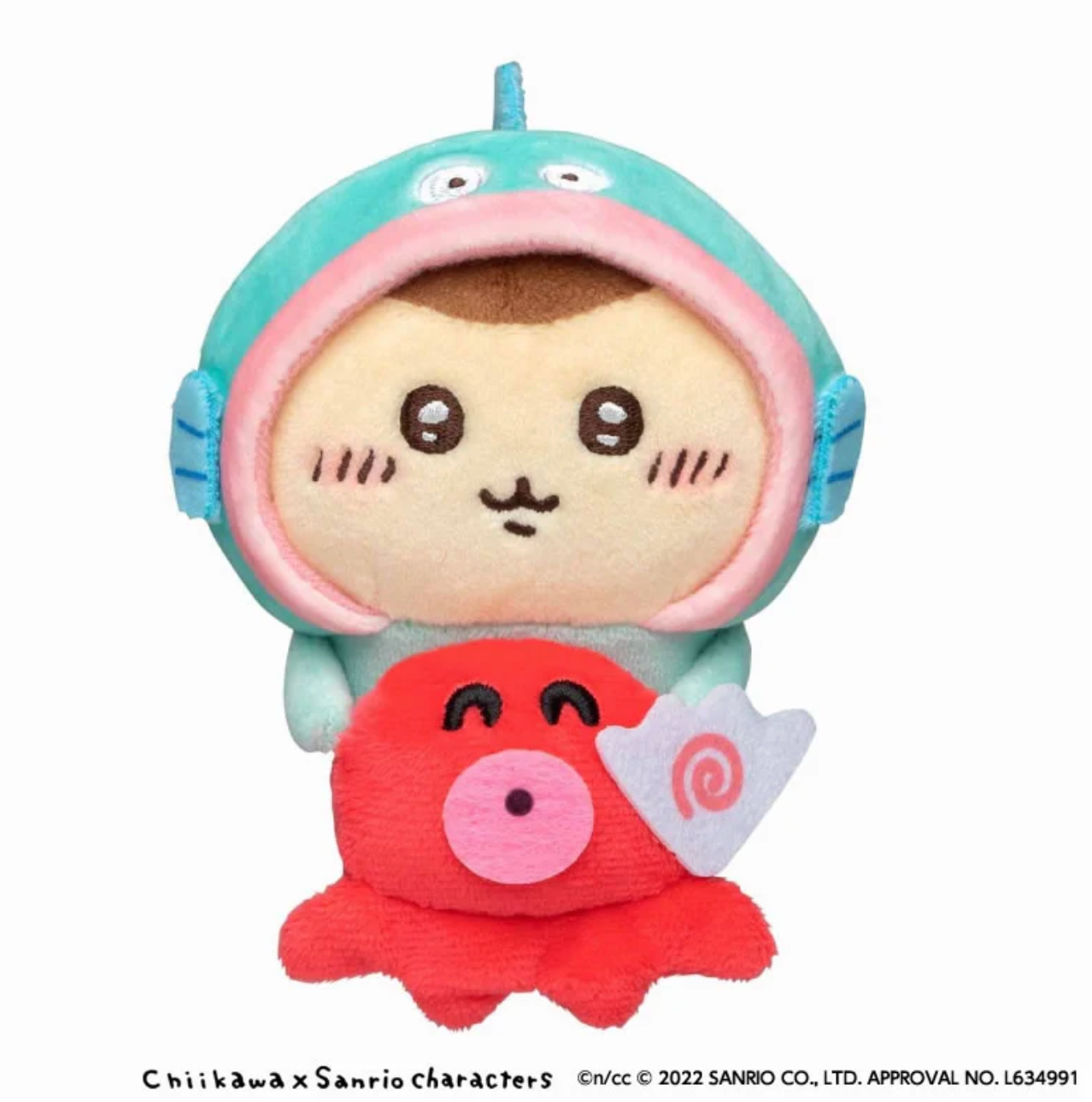 上海/杭州再販限定 Chiikawa x Sanrio 電腦屏幕掛公仔