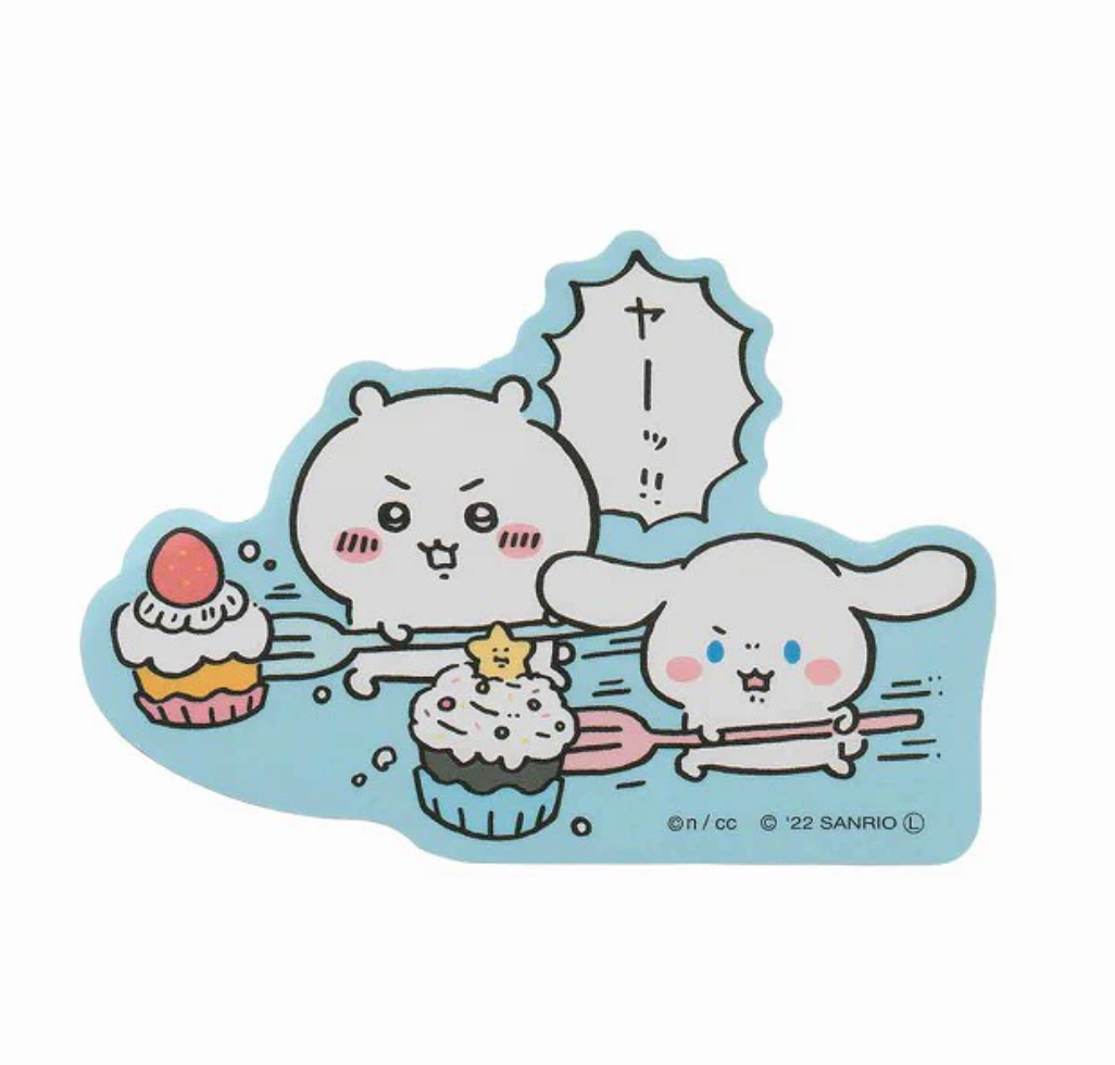 Chiikawa x Sanrio Characters 貼紙