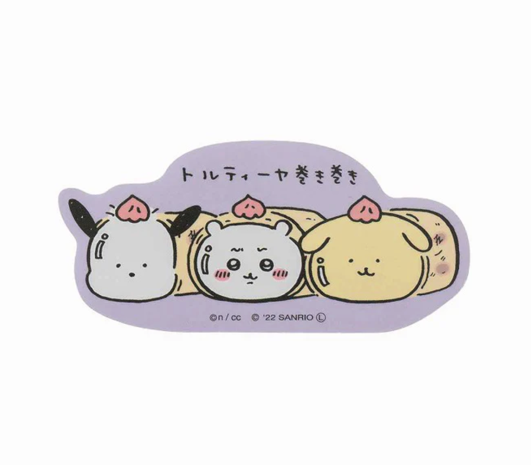 Chiikawa x Sanrio Characters 貼紙