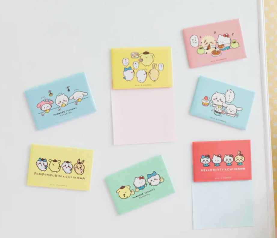 Chiikawa x Sanrio Characters 磁石貼
