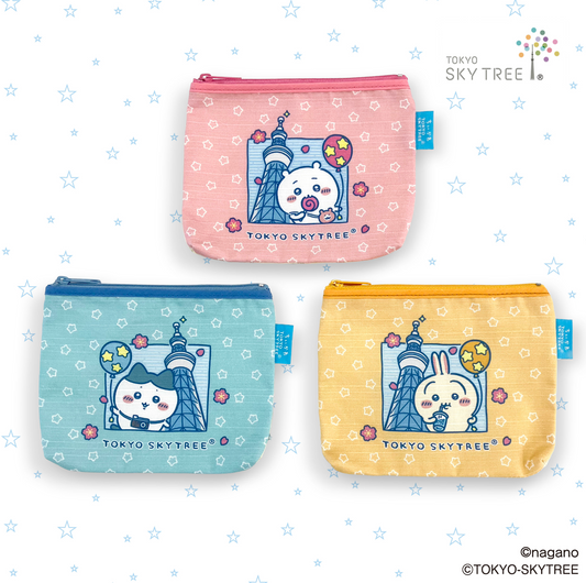 Chiikawa 東京晴空塔Skytree限定 大Pouch