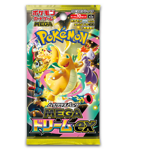 Pokémon TCG 寵物小精靈寶可夢集換式卡牌 超級夢想EX M2A黃金盒(1盒10包)
