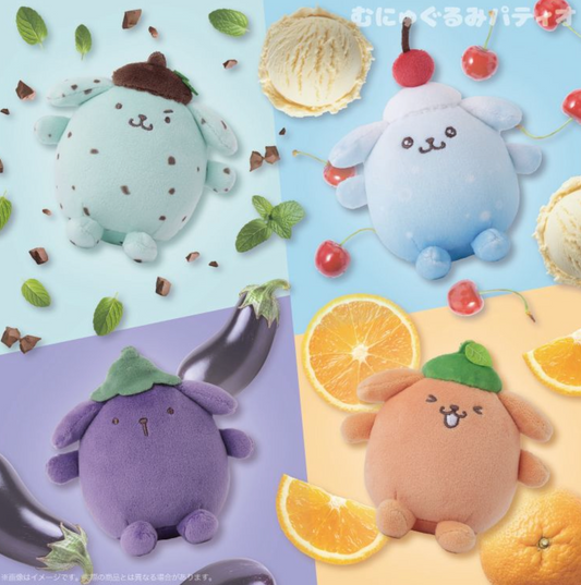 Sanrio 布甸狗 快樂口味系列公仔掛飾