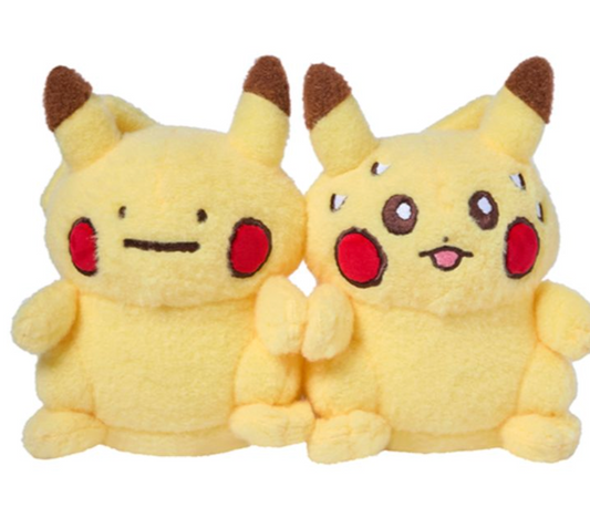 Pokémon Store 韓國限定 百變怪比卡超公仔套裝