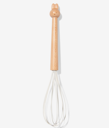 Miffy 荷蘭Hema限定 立體造型木柄矽膠打蛋器