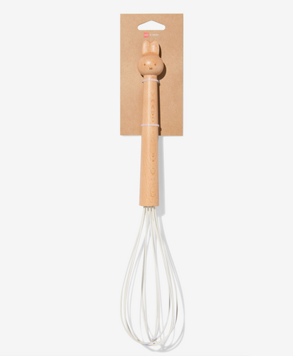 Miffy 荷蘭Hema限定 立體造型木柄矽膠打蛋器