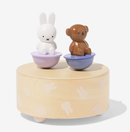 Miffy 荷蘭Hema限定 Miffy & Boris 木製旋轉音樂盒