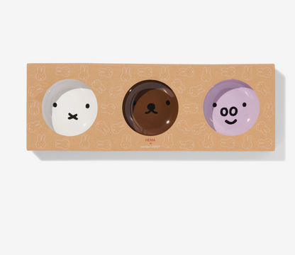 Miffy 荷蘭Hema限定 陶瓷小碗套裝