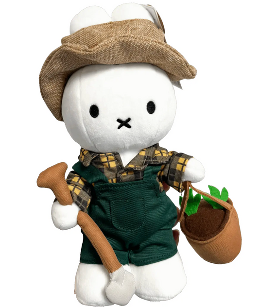 Miffy 荷蘭限定 園丁24cm公仔
