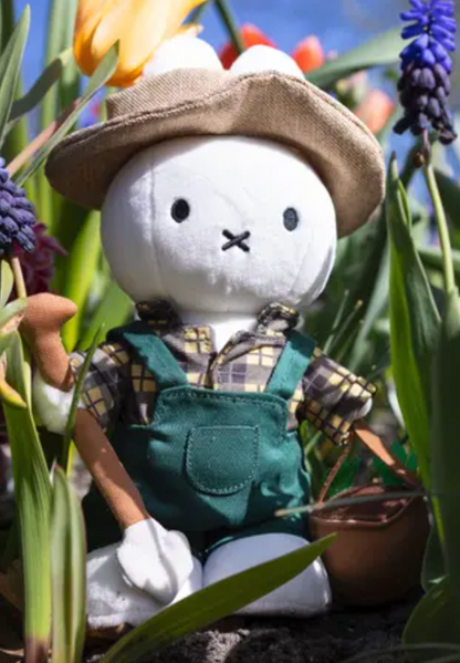 Miffy 荷蘭限定 園丁24cm公仔