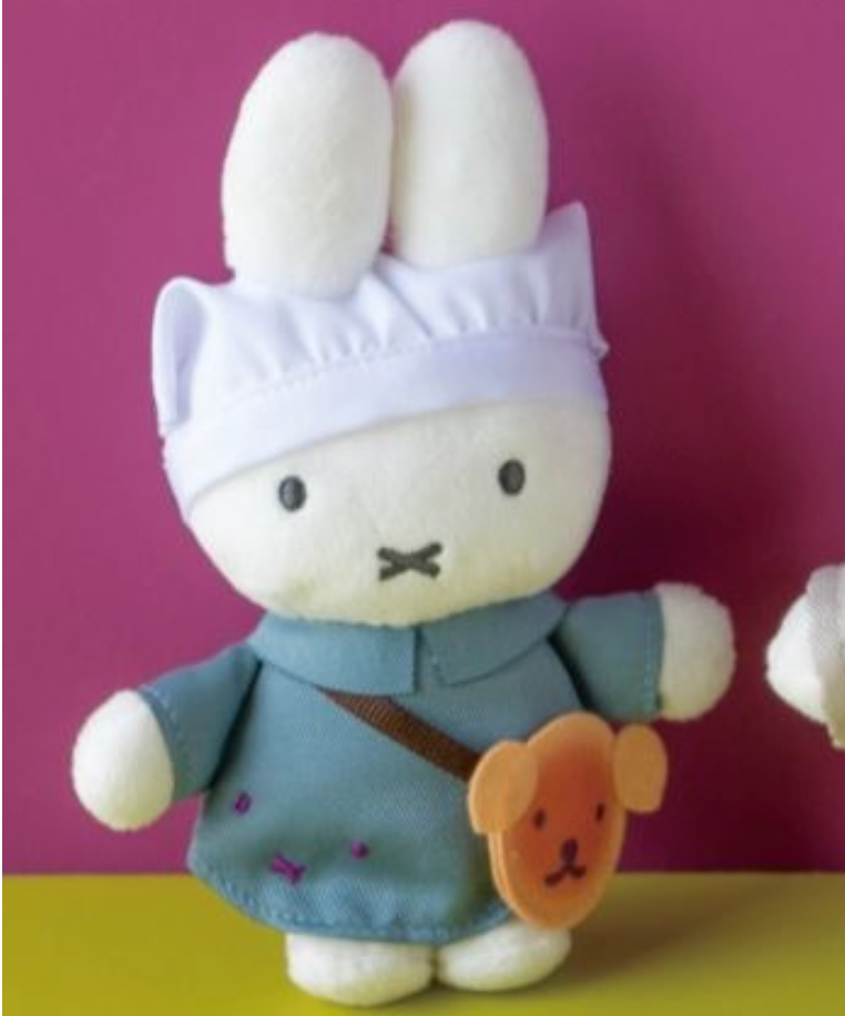 Miffy Kitchen 限定 小廚師公仔公仔掛飾(藍裙)
