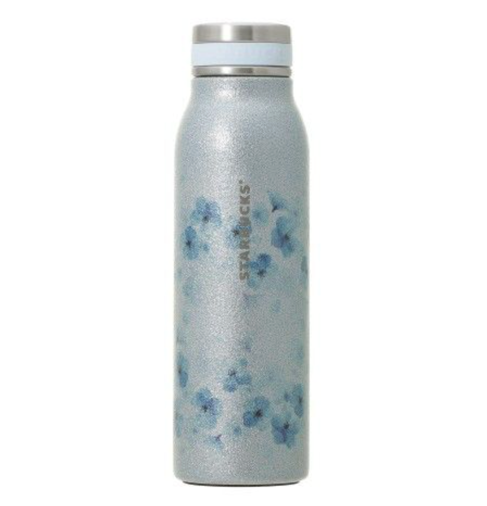 2026 Starbuck Japan 櫻花系列 幻彩空氣藍不鏽鋼保溫樽(444ml)