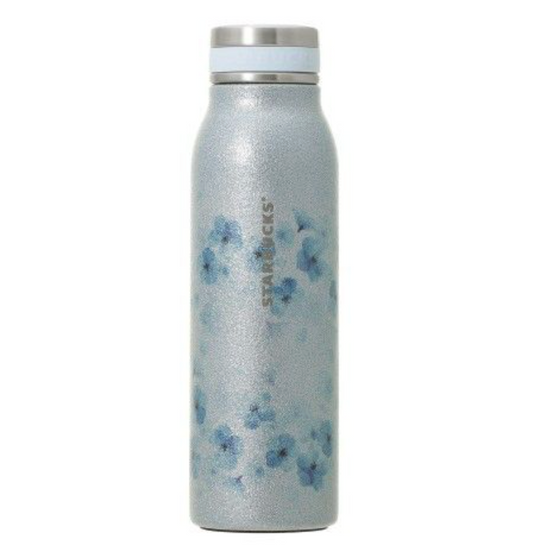 2026 Starbuck Japan 櫻花系列 幻彩空氣藍不鏽鋼保溫樽(444ml)