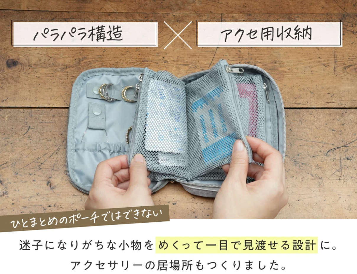 FABOMI 可翻頁多功能收納包