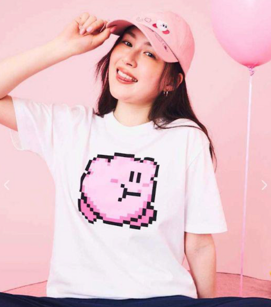 (5月發賣)Graniph x 星之卡比 像素畫風T-shirt