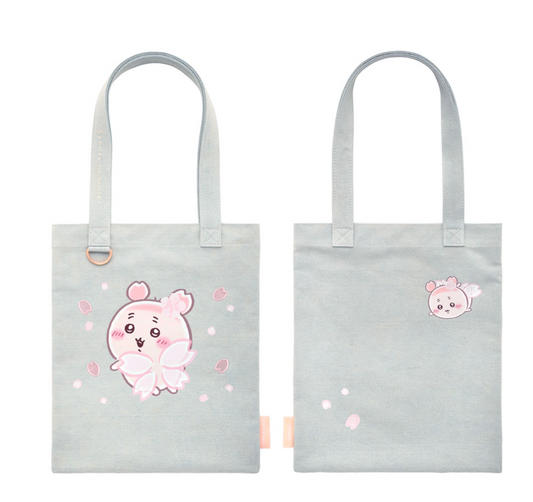 Chiikawa 古本屋櫻花仙子系列 牛仔Tote Bag