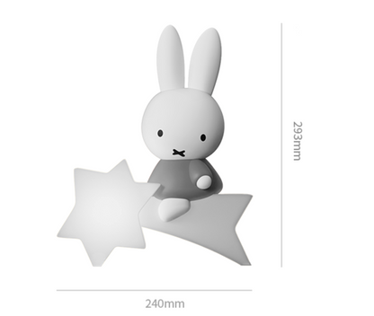 Miffy 韓國限定 坐流星語音感應小夜燈兼錢罌