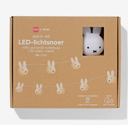 Miffy 荷蘭Hema限定 12連LED裝飾燈串燈飾