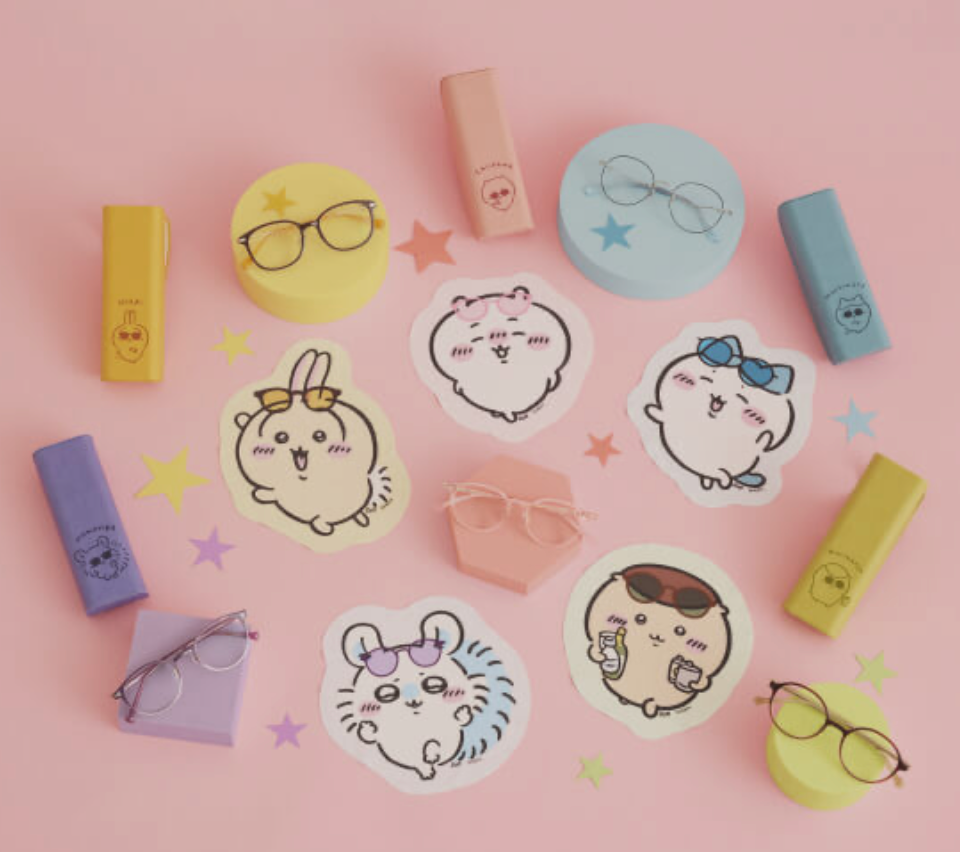 Zoff x Chiikawa 彩色太陽眼鏡 眼鏡布