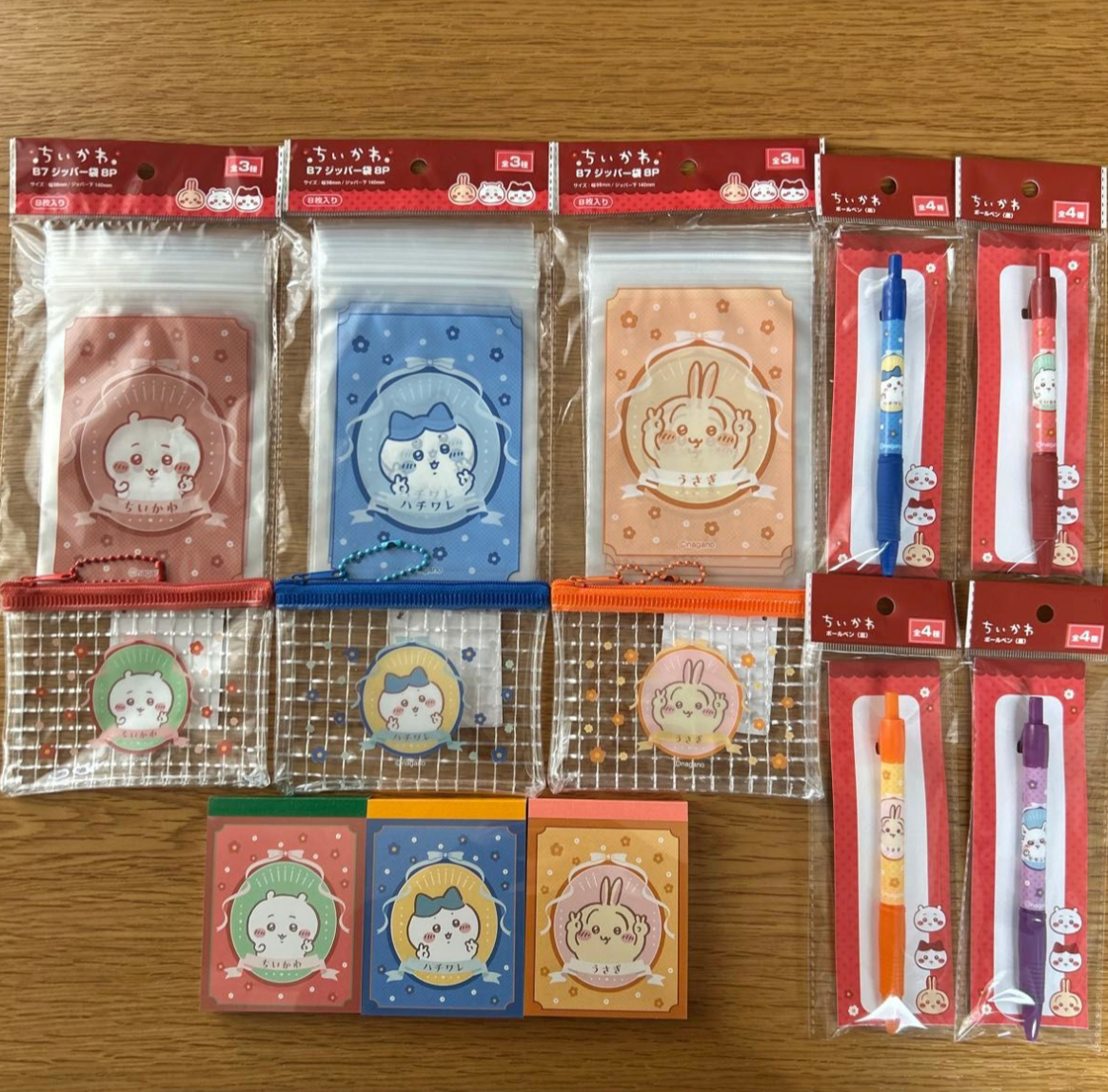 Chiikawa 圓形相框設計文具