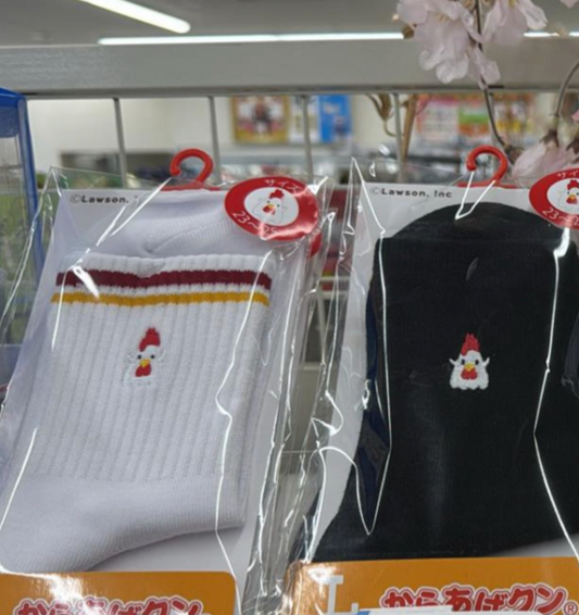 Lawson 炸雞襪