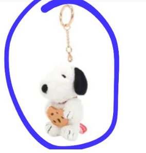 Snoopy x Cookies 公仔掛飾