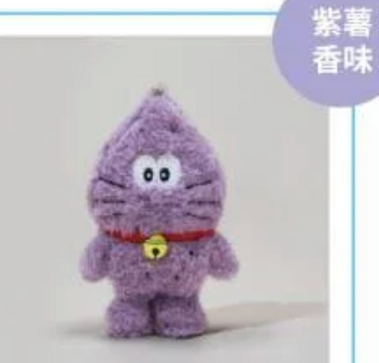 100%多啦A夢&Friends巡迴特展廣州站限定 紫薯公仔掛飾(紫薯香味)