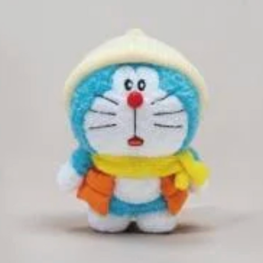 100%多啦A夢&Friends巡迴特展廣州站限定 打雪仗公仔掛飾