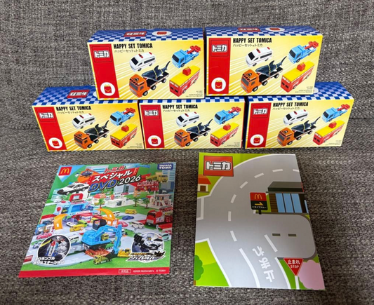 日本麥當勞 x Tomica Figure 第二彈 Set