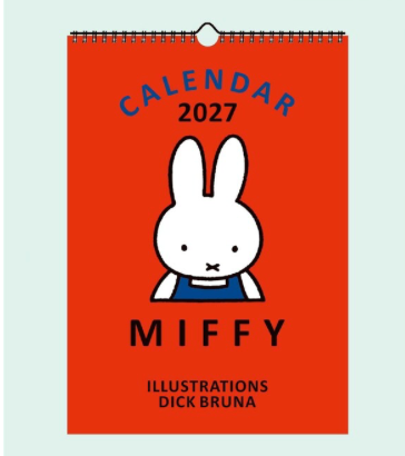 Miffy 2026 掛牆月曆 32BCA-8