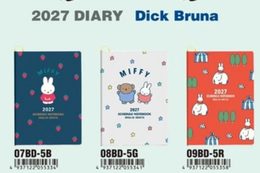 2027 Miffy schedule book A5