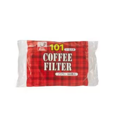 Kalita 咖啡濾紙 咖啡色 (100枚入) NK101