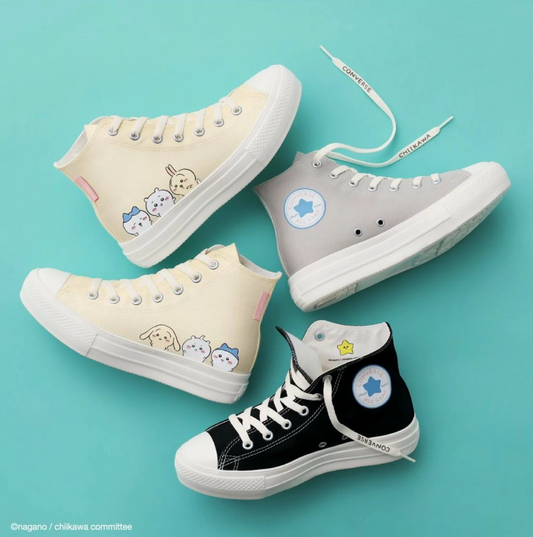 Chiikawa x Converse 限量聯名款第二彈 ALL STAR 帆布鞋