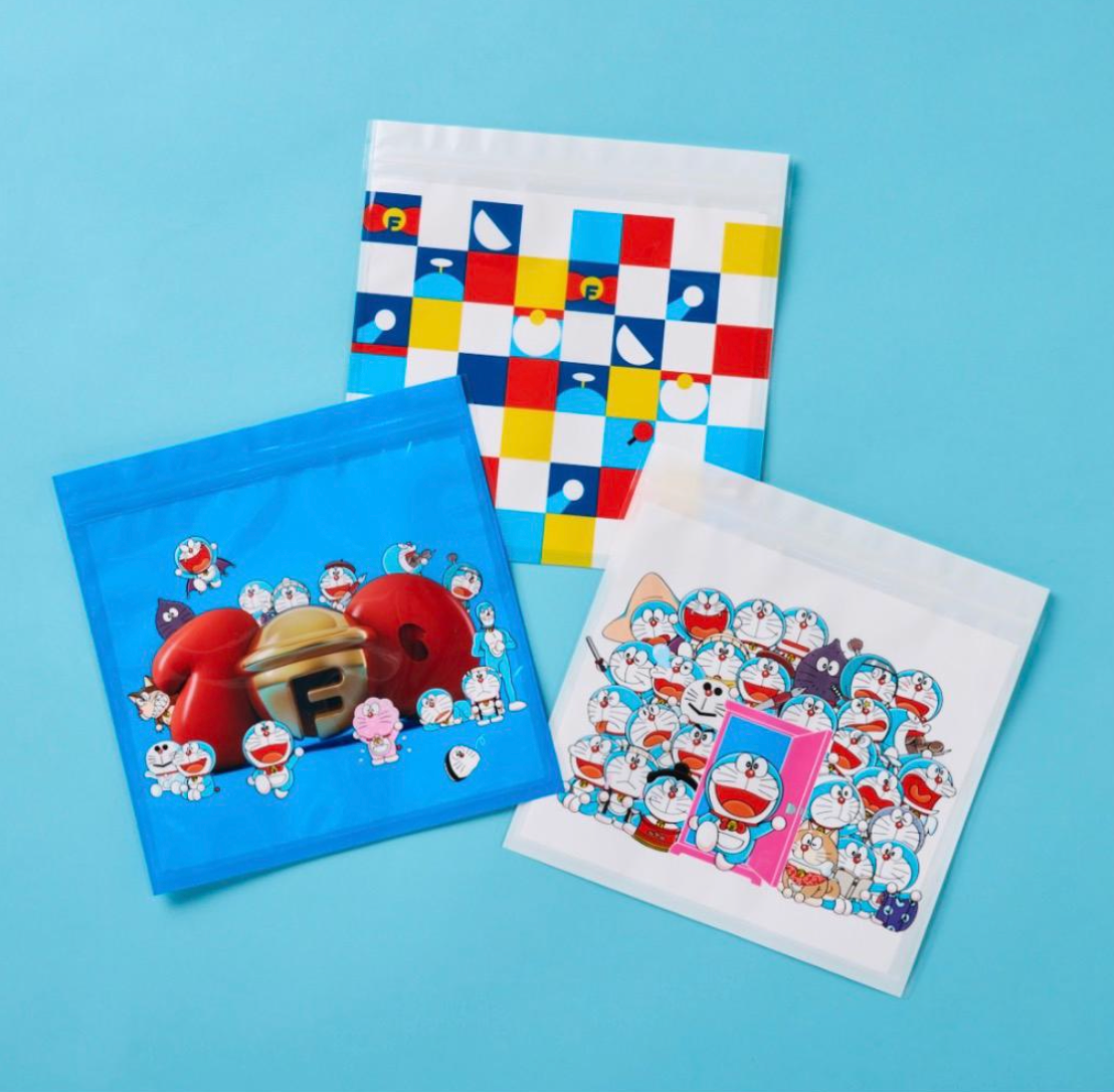 100%多啦A夢&Friends巡迴特展 日本站限定 Zip Bag 套裝
