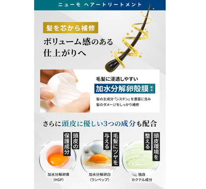 【日本直送】Neumo Vactory 藥用防脫洗髮護髮套裝（防脫洗髮精 280ml + 豐盈修護護髮素 150g）｜日本初HGP配合・深層控油・強韌髮根・蓬鬆豐盈
