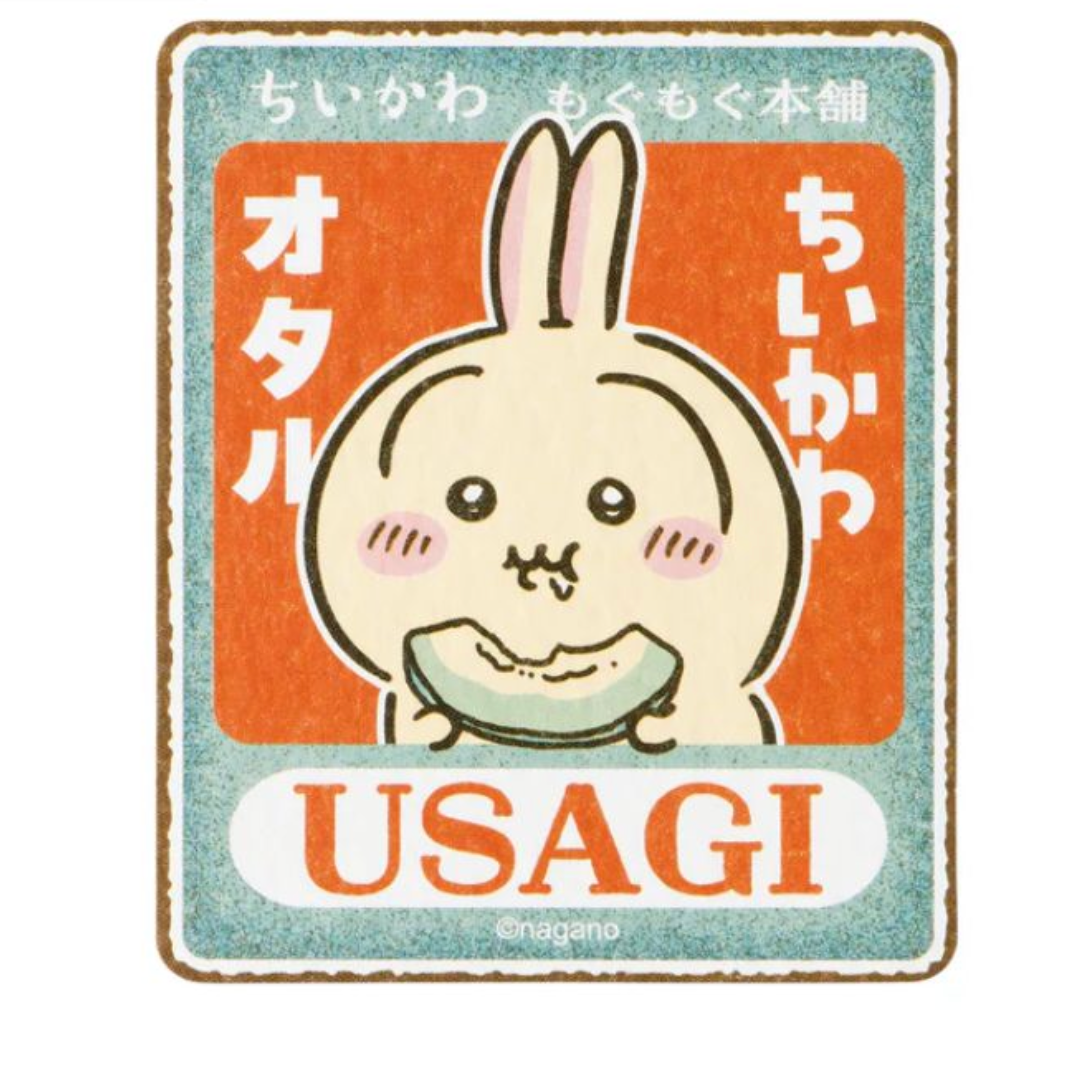 Chiikawa Mogumogu本舖小樽店 看板兔兔 Sticker