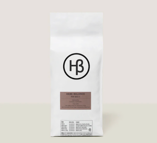 韓國 HEBE COFFEE 精品咖啡豆 1kg 大容量裝 Hebe Balance 招牌平衡配方豆