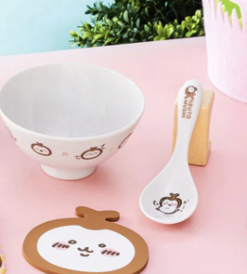 Chiikawa 甲蟲系列 碗匙 Set