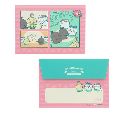 Chiikawa 人魚島的秘密 Mini Letter Set