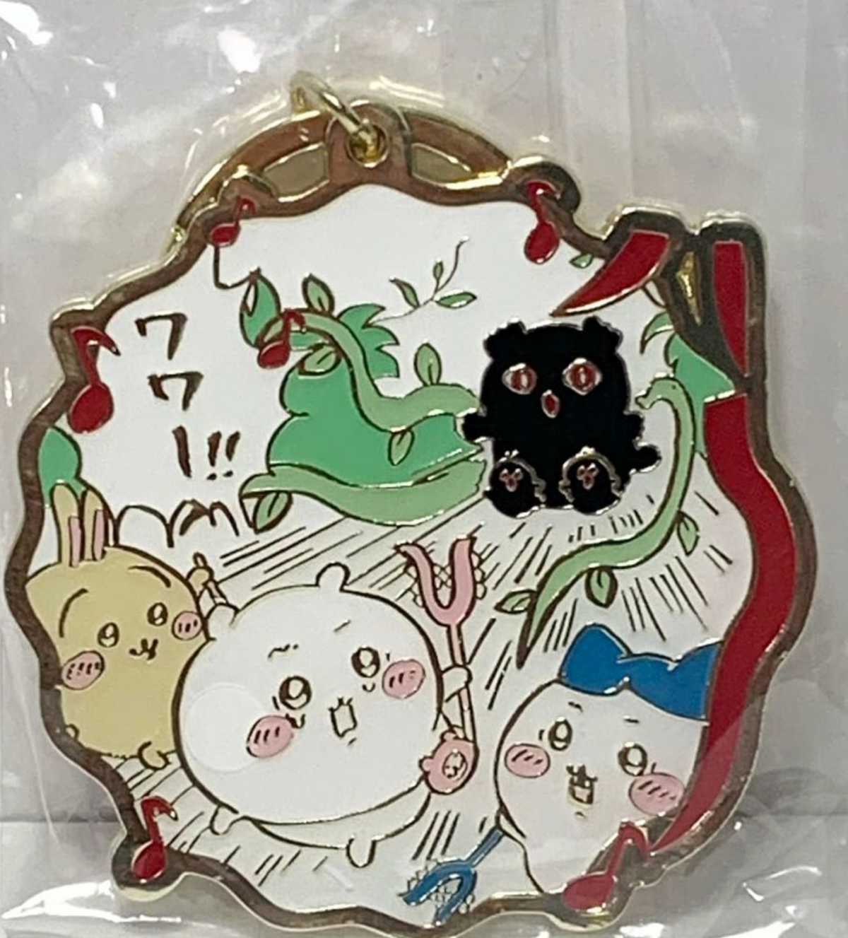 Chiikawa 人魚島的秘密 場景金屬鎖匙扣