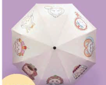 Chiikawa Days 上海特展限定 防紫外線折疊傘