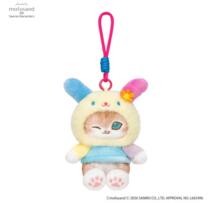 Mofusand x Sanrio Usahana 公仔掛飾