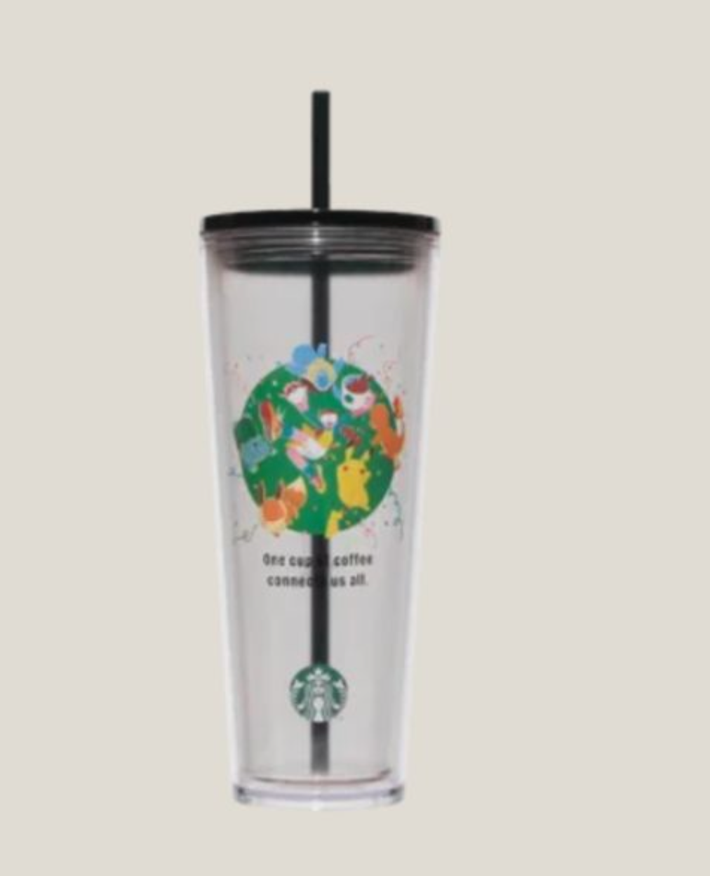 Starbuck Pokémon + STARBUCKS 710ml 吸管杯