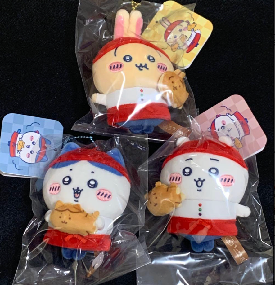 Chiikawa 名古屋鯛魚燒店限定店員公仔掛飾